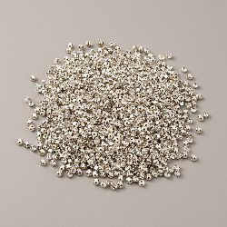 Sew on Rhinestone, Glass Crystal Rhinestone, Multi-Strand Links, with Brass Prong Setting, Platinum, 4x3mm, Hole: 1.2mm, 1440pcs/bag(KK-WH0045-63B)
