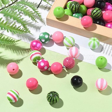 DIY Candy Color Bracelet Necklace Making Kit(MACR-CJC0001-12P-02)-5