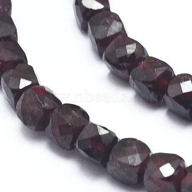 Natural Garnet Beads Strands(G-D0003-B09)-3