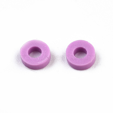 Eco-Friendly Handmade Polymer Clay Beads(CLAY-R067-6.0mm-B01)-3