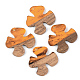 Resin & Walnut Wood Pendants(RESI-S389-052B-A01)-1