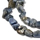 natürliche kyanite Perlen Stränge(G-P497-01E-40)-4