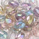 UV Plating Rainbow Iridescent Acrylic Beads(OACR-K003-011)-2