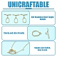 5Pcs 304 Stainless Steel Toggle Clasps(STAS-YW0003-36G)-5