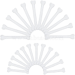 32Pcs 2 Style Plastic Big Pendants, Bone Charms, Mixed Color, 71.5~96.5x16.5x8mm, Hole: 2mm, 16Pcs/style(FIND-SC0013-45A)