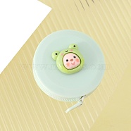 Plastic Tape Measure, Soft Retractable Sewing Tape Measure, for Body, Sewing, Frog, 50mm(PW-WG9EF12-07)