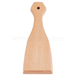 Beech Wooden Wax Pressing Tool, BurlyWood, 127x50x12mm, Hole: 5mm(DIY-WH0671-028)