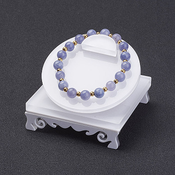 Bracelet Displays, Acrylic, White, 7.95x7.95x5cm