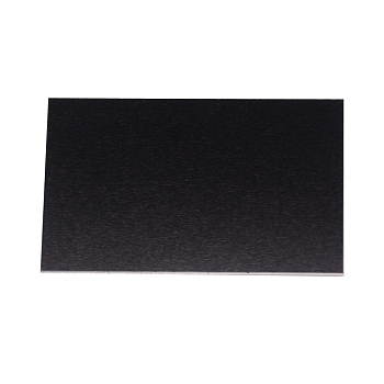 Multipurpose Aluminum Engraving Sheets, Black, 5x8x0.08cm