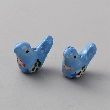 Handmade Porcelain Beads(PORC-WH0016-14C)-1