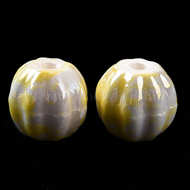 Handmade Pearlized Porcelain Beads(PORC-G010-02A)-4