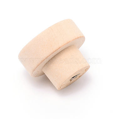 (Clearance Sale)Undyed Natural Wooden Drawer Knobs(AJEW-WH0129-93)-3