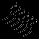6Pcs Iron Cable Chains Necklaces Set for Women(MAK-YW0001-06)-1