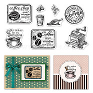 PVC Plastic Stamps, for DIY Scrapbooking, Photo Album Decorative, Cards Making, Stamp Sheets, Drink Pattern, 16x11x0.3cm(DIY-WH0167-56-1071)