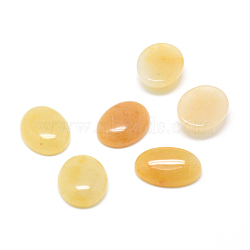 Natural Topaz Jade Gemstone Cabochons, Oval, 25x18x7mm(G-T020-18x25mm-19)