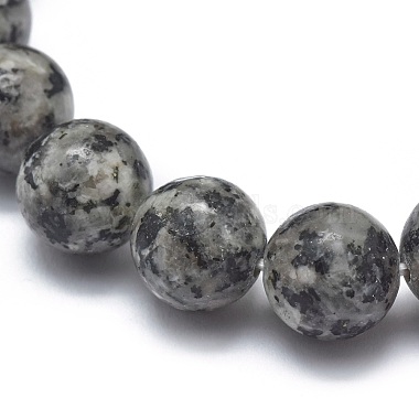 Natural Sesame Jasper/Kiwi Jasper Bead Stretch Bracelets(BJEW-K212-C-033)-3