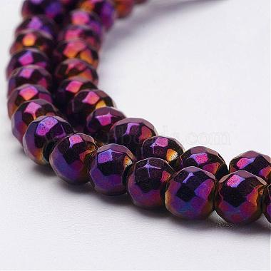 4mm Round Magnetic Hematite Beads