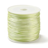 30M Nylon Rattail Satin Cord, Beading String, for Chinese Knotting, Jewelry Making, Dark Khaki, 1mm, about 32.81 Yards(30m)/Roll(NWIR-YW0001-04-31)