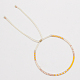 bracelet en perles de verre tressées(CG0646-14)-1