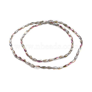 Electroplated Glass Beads Strands(EGLA-H100-HP01)-3