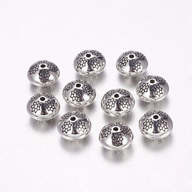 10mm Abacus Acrylic Beads