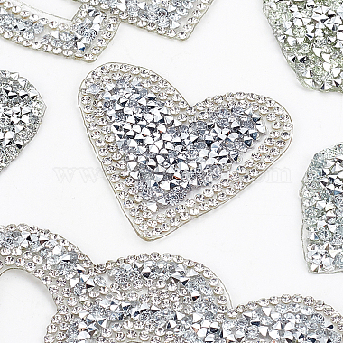 6Pcs 6 Style Heart Glitter Hotfix Rhinestone(DIY-FG0002-28)-4