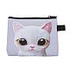 Cute Cat Polyester Zipper Wallets(ANIM-PW0002-28A)-2