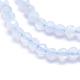 Natural Blue Lace Agate Beads Strands(G-E411-12-3mm)-3