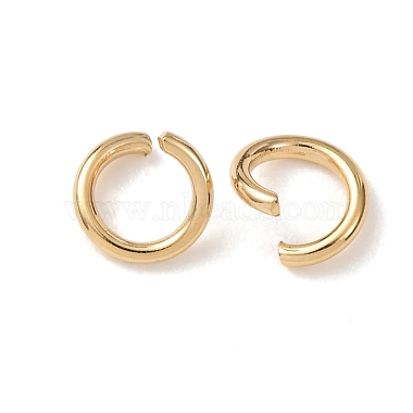 Messing Open Ringe springen(KK-G604-08G-11)-2