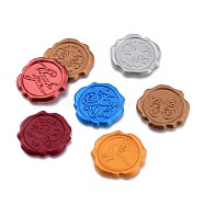 Adhesive Wax Seal Stickers, For Envelope Seal, Mixed Style, Mixed Color, 3.1x0.25cm(DIY-XCP0001-22)