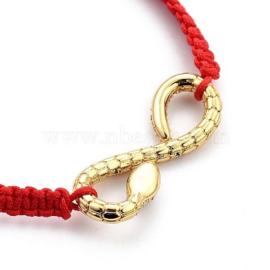 Bracelets de perles de nylon tressés réglables(BJEW-JB05449-02)-3