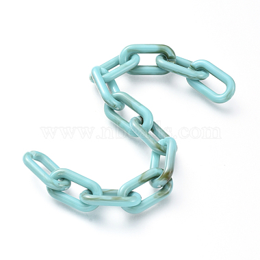 Handmade Acrylic Cable Chains(AJEW-JB00554-02)-2