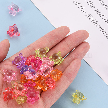 Transparent Acrylic Beads(TACR-S154-48B)-5