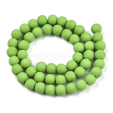 Opaque Glass Beads Strands(X-GLAA-T032-P8mm-MD06)-3