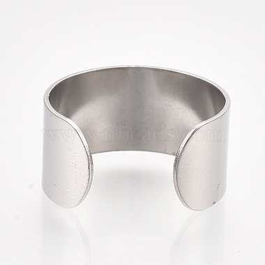 304 Stainless Steel Cuff Rings(X-STAS-T045-22B-P)-2