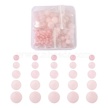 Round Rose Quartz Beads