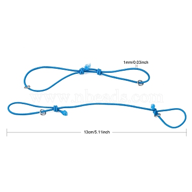 Adjustable Elastic Cord Bracelet Making(AJEW-JB00008-05)-2