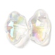 UV Plating Transparent Rainbow Iridescent Acrylic Beads(X-OACR-C016-31C)-1