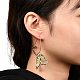 Butterfly Glass Beads Dangle Earrings for Girl Women(EJEW-JE04658-03)-3