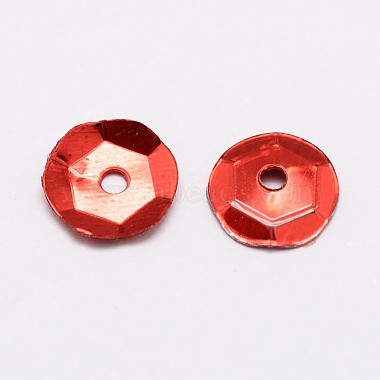 Plastic Paillette Beads(X-PVC-A001-8mm-07)-2