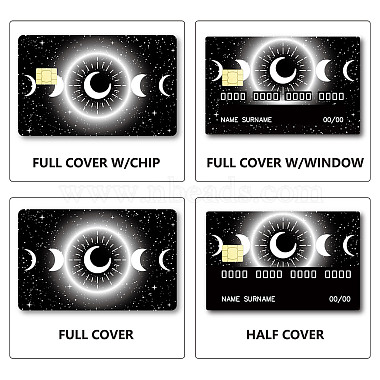 pegatinas de tarjetas impermeables de plástico pvc rectangulares(DIY-WH0432-104)-4