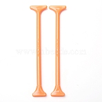 Double Head Diamond Painting Pen(6 Drill and 9 Drill), for 5D Diamond Painting Cross Embroidery Point Drill, Orange, 132x19~25.5x7mm(DIY-WH0162-49)