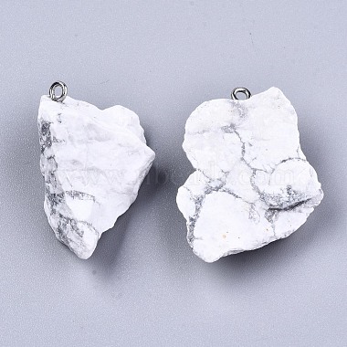 Natural Mixed Gemstone Pendants(G-N332-022)-3