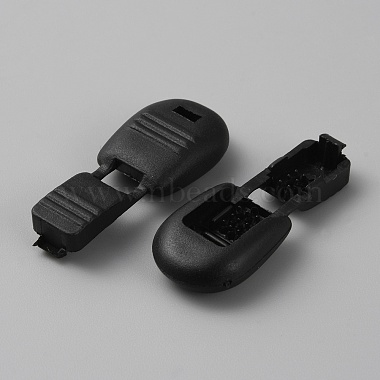 プラスチック製のジッパープルコードロックコードエンド(KY-WH0046-88C-03)-2