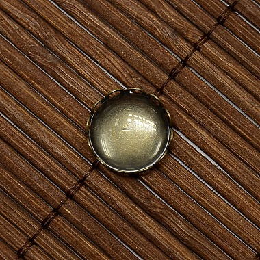 12mm Clear Domed Glass Cabochon Cover for Flat Round DIY Photo Brass Cabochon Making(DIY-X0104-AB-NF)-3