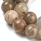 Natural Rhodonite Beads Strands(G-G828-02-6mm)-6