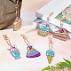 kits de porte-clés de peinture de diamant de bricolage sunnyclue(DIY-SC0016-59)-5