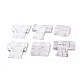 PANDAHALL ELITE 120 Pcs 6 Styles Marble Pattern Paper Display Cards(CDIS-PH0001-29)-2