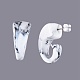 Imitation Gemstone Style Acrylic Stud Earrings(EJEW-JE03379)-3