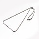 304 Stainless Steel Rope Chain Necklaces(NJEW-E026-09)-3